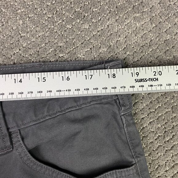 Carhartt Rugged Flex Relaxed Fit Canvas 5 Pocket Work Pants Men's 38 x 30 Gray - Picture 9 of 13